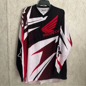Fox Racing 180 Honda Motocross Jersey Maroon & White Men’s XL